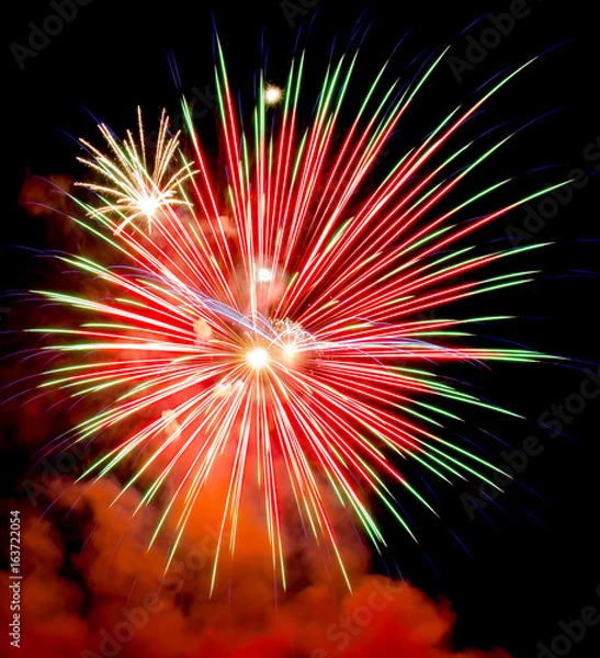 Fototapeta Fireworks