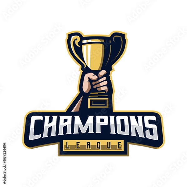 Obraz Trophy Logo for Champions League