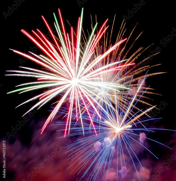 Fototapeta Fireworks
