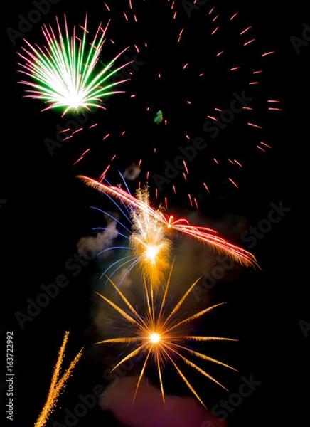 Fototapeta Fireworks