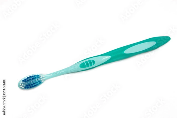 Obraz Green teeth brush