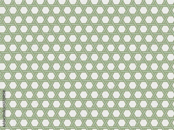 Obraz 籠目文様　４　美しい日本の和柄の背景