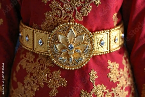 Fototapeta Gold Silk-4