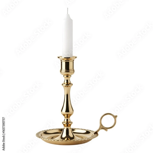 Fototapeta candlestick with candle