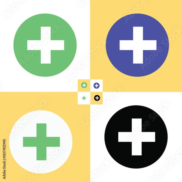 Obraz first aid icon