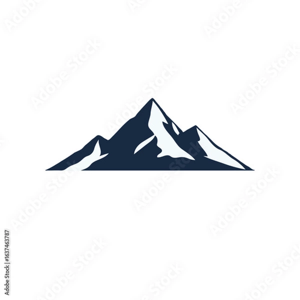 Obraz Simple Mountain Top Icon