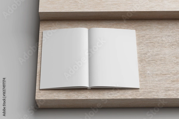 Obraz Blank  Magazine Mockup