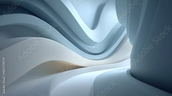 Fototapeta Create an abstract data visualization design