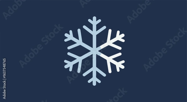 Fototapeta Snowflake Icon