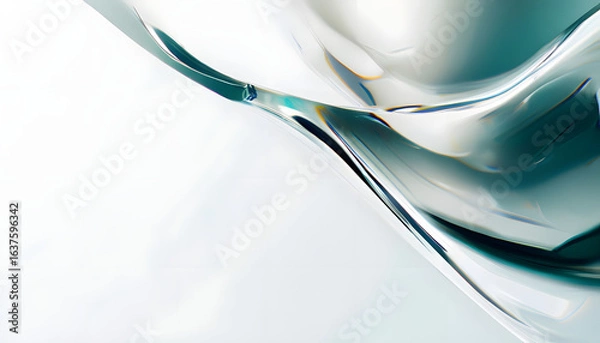 Fototapeta fork and spoon on blue plate