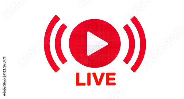 Fototapeta Go Live Now! Stream Your Event with Our Platform