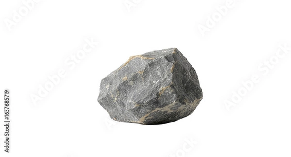 Fototapeta Rough Grey Stone Texture - High-Resolution 3D Render for Commercial Use