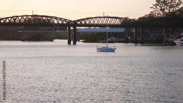 Obraz bridge over the river