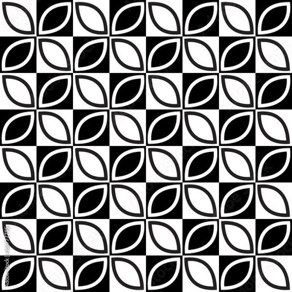 Fototapeta geometric seamless pattern