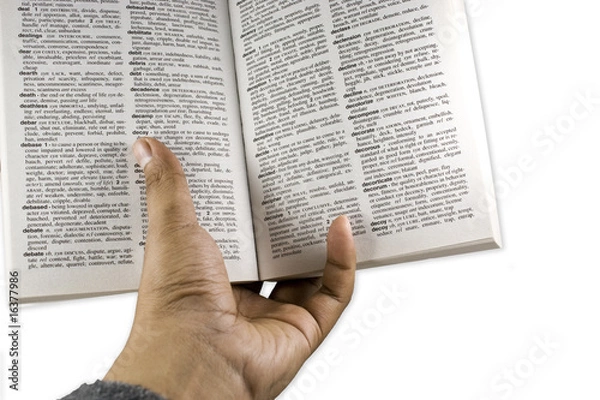 Obraz Hand Read Book