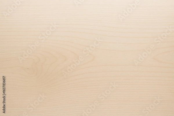 Fototapeta Natural Light Wood Texture Background with Soft Grain for Mockups, Product Photography, and Design Overlays