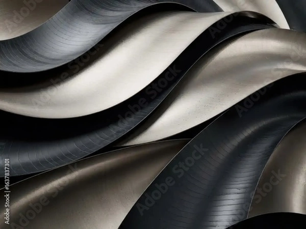 Obraz black and white background