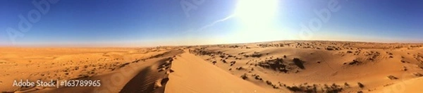 Fototapeta Views of the desert in Oman