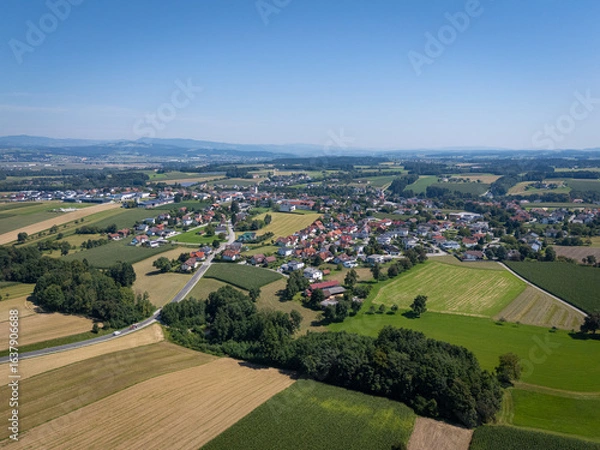 Obraz Euratsfeld Luftbild