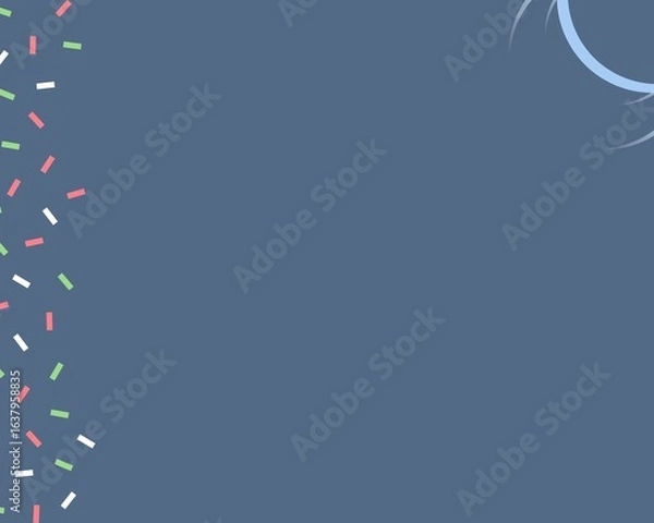 Obraz Simple digital solid dark blue grey background for an event or celebration