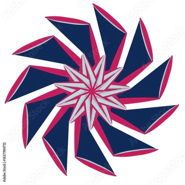 Fototapeta abstract mandala circle design