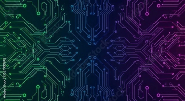 Fototapeta circuit board background