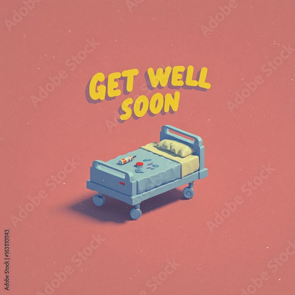 Obraz get well soon