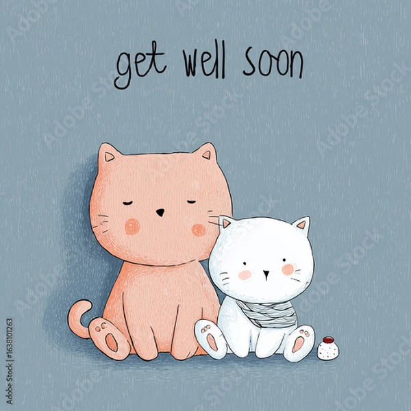 Obraz get well soon