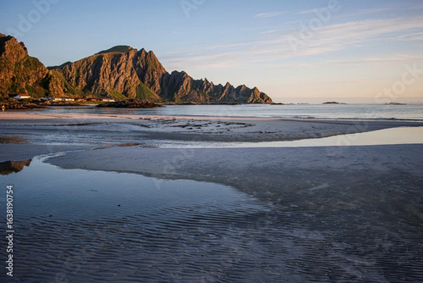 Obraz Nordmeerküste am Abend