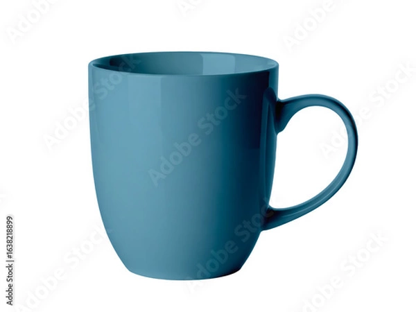 Obraz empty mug on transparent background.