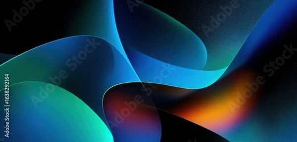 Fototapeta Abstract Flowing Colors (1)