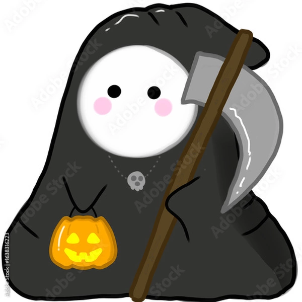 Obraz halloween grim reaper