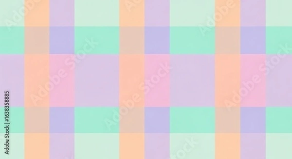 Fototapeta Simple pastel square grid soft edges