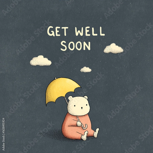 Obraz get well soon