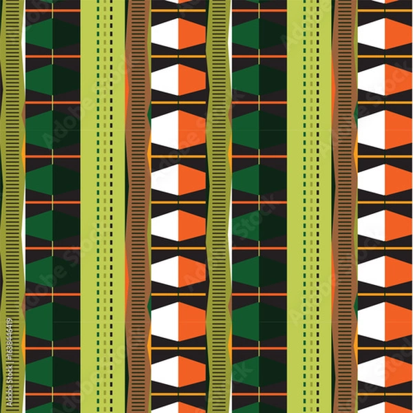 Fototapeta seamless geometric pattern