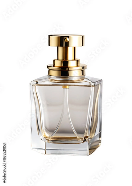 Obraz Perfume bottle isolated on transparent background
