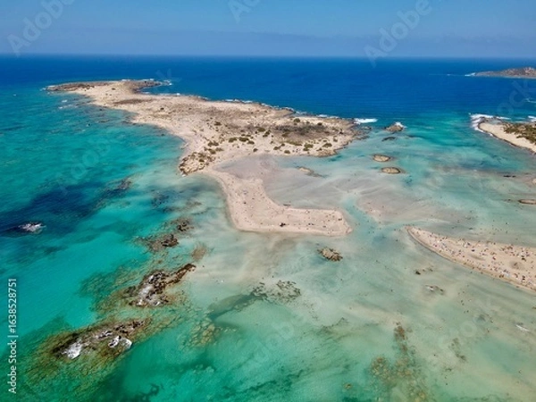 Obraz Elafonissi pink sand