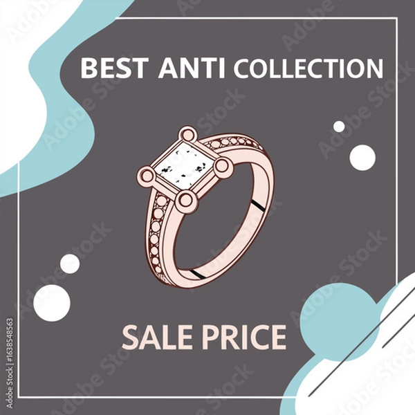Fototapeta  jewelry luxury and fashion jewelry