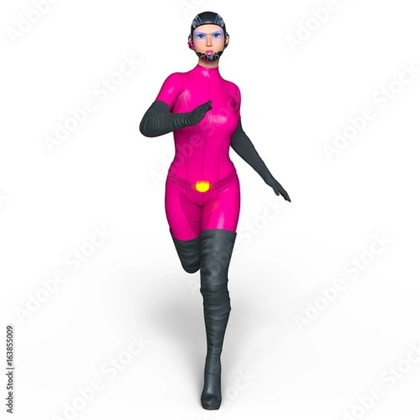 Fototapeta スーパーウーマン