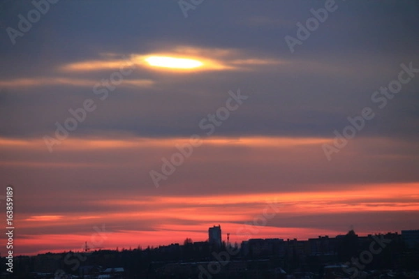 Obraz dream dim sunset