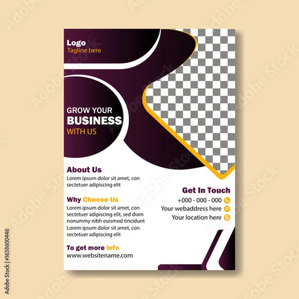 Obraz Creative Flyer Design