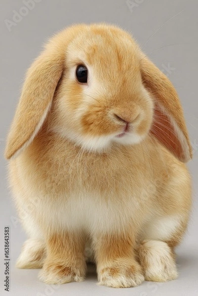 Obraz Cute light brown bunny