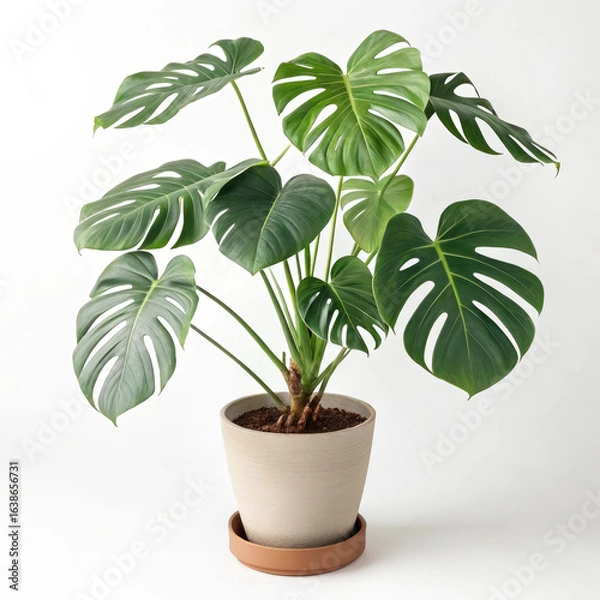 Fototapeta palm tree in a pot
