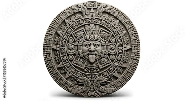 Obraz Aztec Calendar Stone