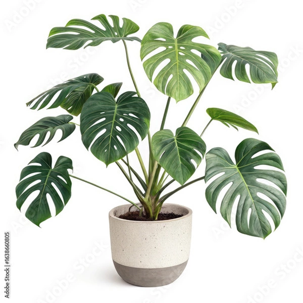 Fototapeta palm tree in a pot