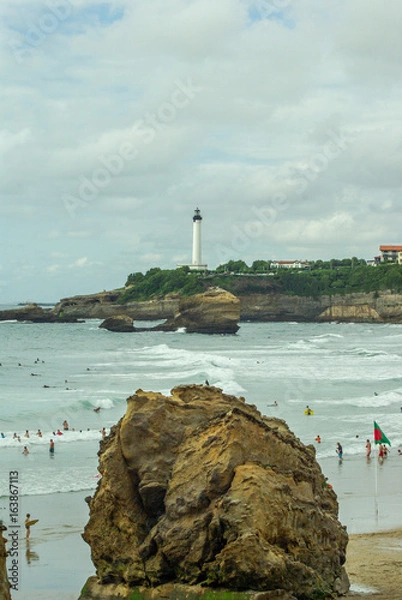 Fototapeta biarritz