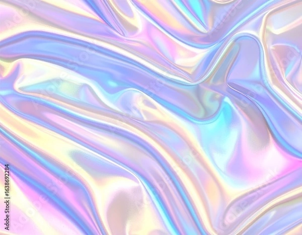 Obraz Pastel metallic fabric texture