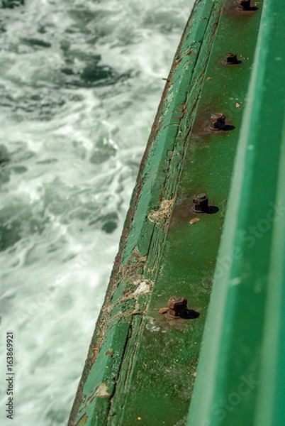 Fototapeta vue du bateau