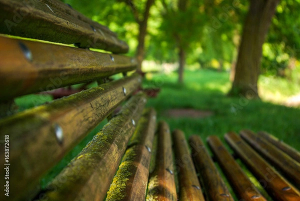 Fototapeta banc public