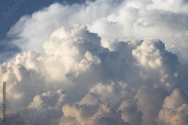 Obraz blue day with sky with dramatic cloud formation 